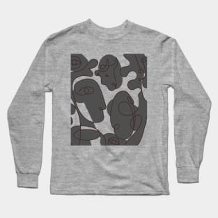 Art Work Abstrac Long Sleeve T-Shirt